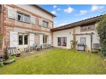 rare – maison toulousaine atypique de 240 m² rénovée au cœur d’aucamville