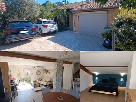 maison 3 chambres avec garage  jardin et terrasse