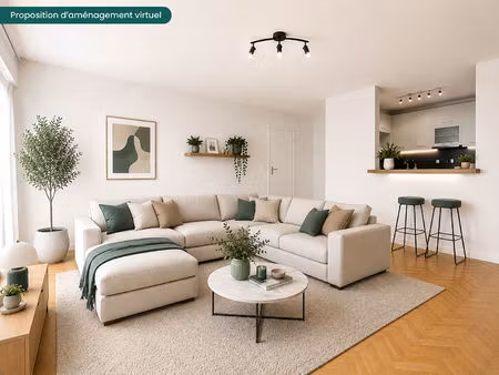 vente appartement 4 pièces  84.00m²  nanterre