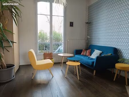 maison 137m² - 3 chambres – 1 bureau – 1 family room – jardin – quartier labouret/gambetta