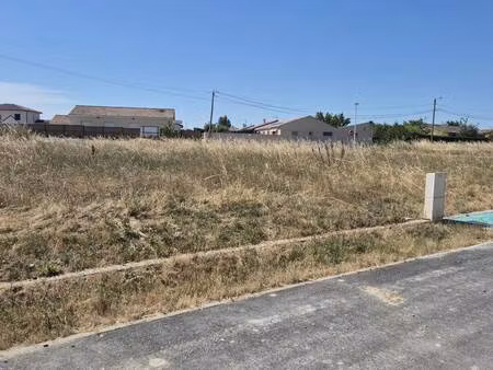 terrain constructible viabilisé à vendre
