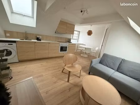 appartement t2 neuf cœur de ville avec jardin
