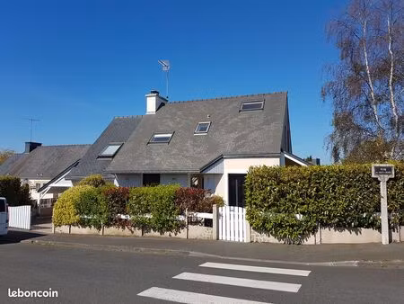 maison à louer à l'année 4 chambres binic (vue mer partielle)