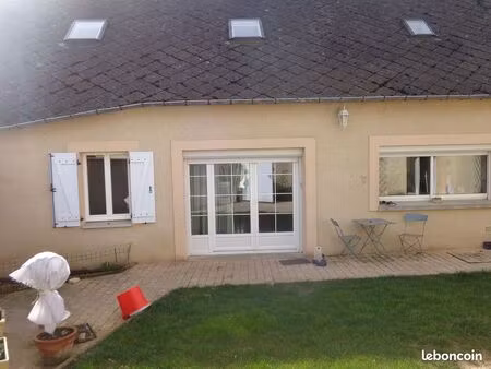 maison 109m2 +garage et cours