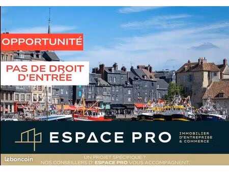 fonds de commerce 25 m² honfleur