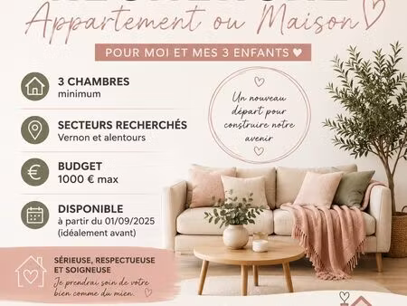 recherche appartement ou maison