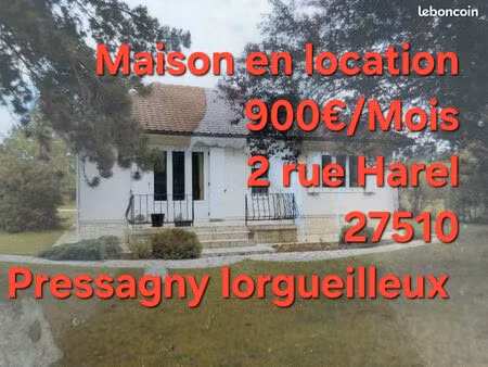 location maison pleine pied