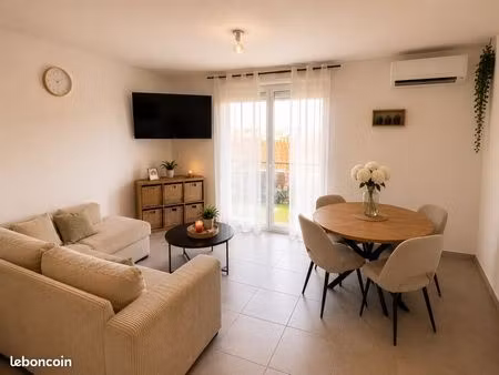 appartement t2 bonnaval en résidence et climatisation