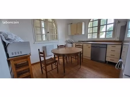 appartement meublé t3 2 chambres avec jardin