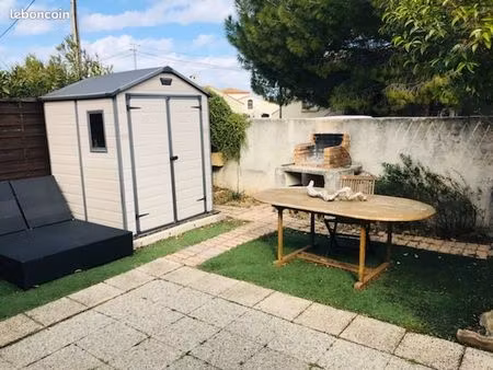 a louer – maison t2 à 10 minutes de montpellier (baillargues / saint brès)