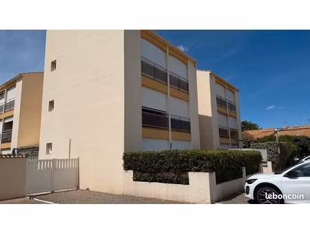 appartement t2 33 m² valras-plage (34350)