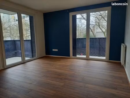 f2 gennevilliers 49m² nouveau centre-ville