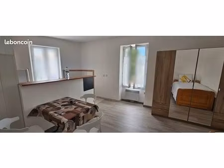 grand studio très lumineux