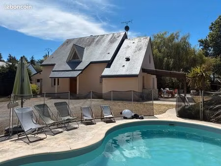 coup de cœur – maison familiale 165 m² avec piscine  studio indépendant et 2 085 m² de ter