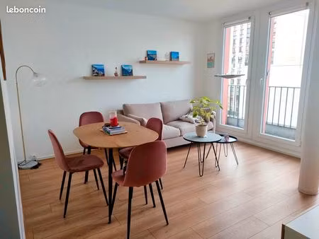[bail mobilité] joli t2 meublé de 47 m² – meudon-la-forêt