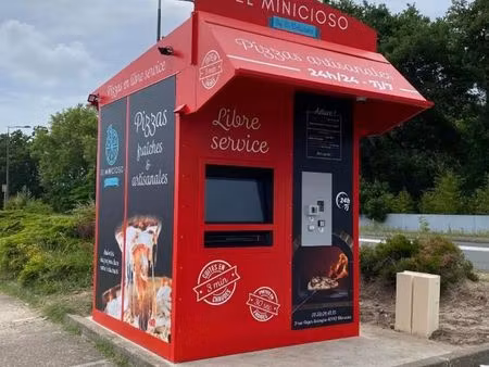 vends fond de commerce 2 distributeurs de pizzas