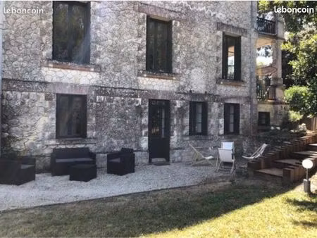 loue appartement meublé avec jardin privatif dans maison de charme - 5 couchages - royan (
