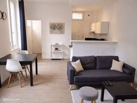 2 pièces meublé de 40 m² – calme sur jardin de copropriété – levallois-perret (rue kléber)