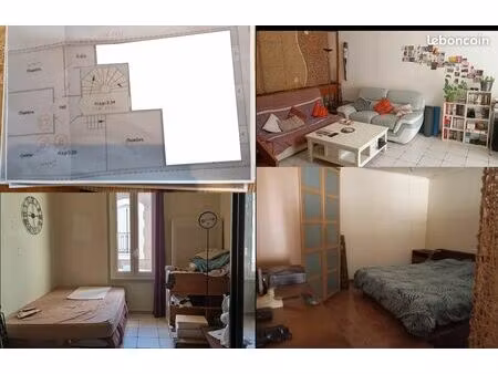 sète - appartement ff4 80 m²