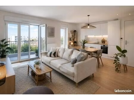 appartement 3 pièces 50 m²