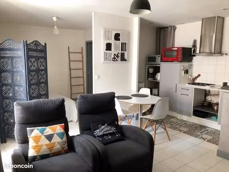 grand studio 31 m2 meublé au calme