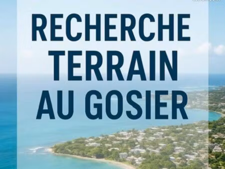 recherche terrain constructible