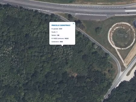 vente terrain olivet