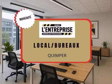 bureaux 300 m² quimper