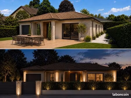 projet maison neuve sur terrain 450 m² au calme
