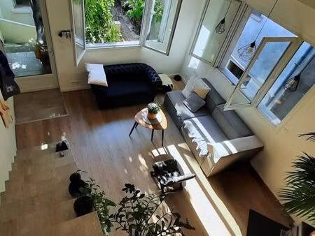 maison de village : 75 m² - 2 chambres - 1 bureau - 1 dépendance