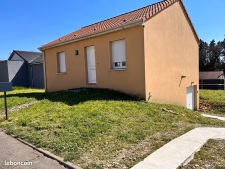 maison individuelle de 3 pièces 60 m2 sur sous sol complet