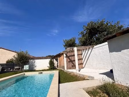 maison avec piscine-secteur prisé