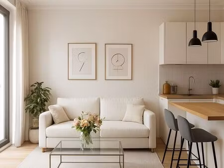 appartement 2 pièces 38 m²