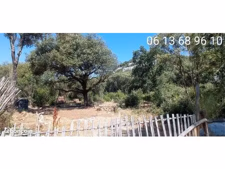 terrain de loisirs eau + électricité 1000m2 cevennes