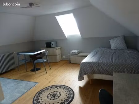 studio meuble pour étudiant rive gauche  rue adjacente à la rue de la paix   calme  lumine