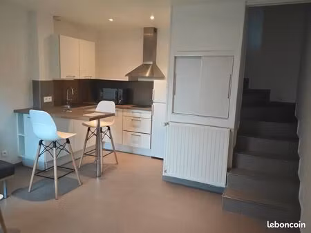 appartement duplex t2m chauf/elec/eau inclus