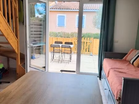 bail meuble maisonnette en résidence de vacances