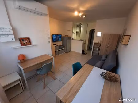 appartement récent meublé 30 m² climatisation quartier jean jaures