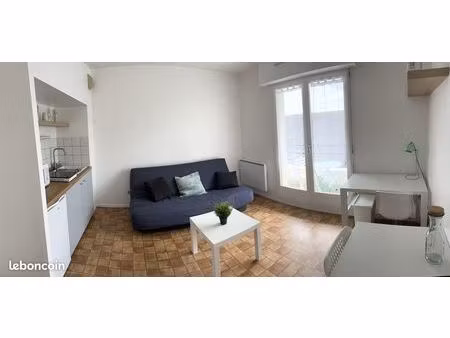 studio tout équipé de 20m²  avec balcon  saulcy  résidence calme