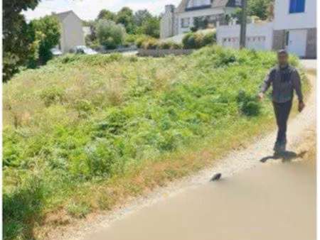 terrain proche centre 1000 m2 divisible viabilisable sur rue