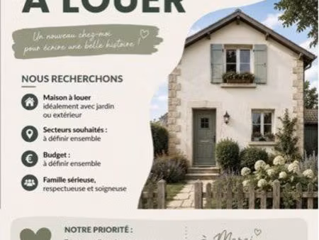 recherche maison ou appartement à louer