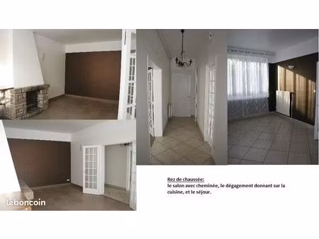 maison 119m2  3 chambres  avec terrain et parking  disponible au 1/8 ou 1/9 ou 1/10