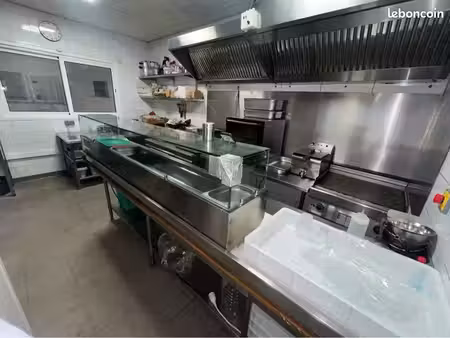 ◊cession de droit au bail -dark kitchen équipée – 50 m² – prêt à exploiter