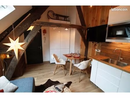 joli studio meublé style chalet centre montargis - cocooning