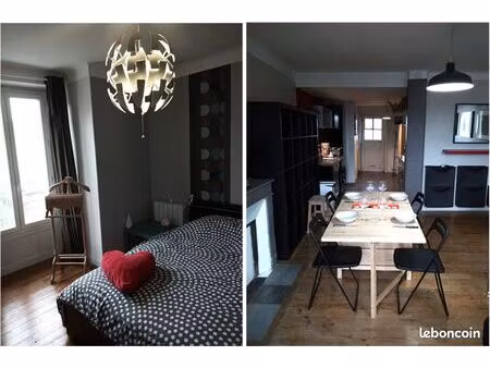 appartement meublé t2 bis de charme – hyper centre de pau – 62 m²