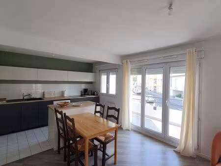 magnifique t3 meublé 63 m² avec parking – centre angers