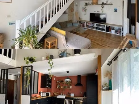 appartement coup de cœur t2 bis duplex extérieur + parking