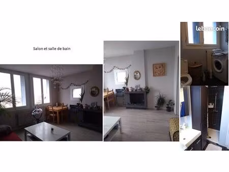 t3 meublé refait à neuf - lumineux avec vue pyrénées – st cyprien – 53 m² - 2 chambres - p