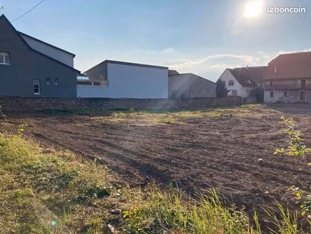 terrain 634 m² oberhergheim