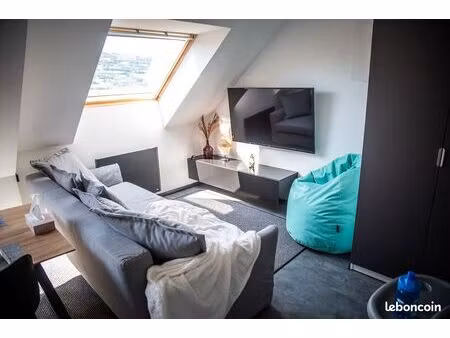 loue joli t2 rénové en duplex